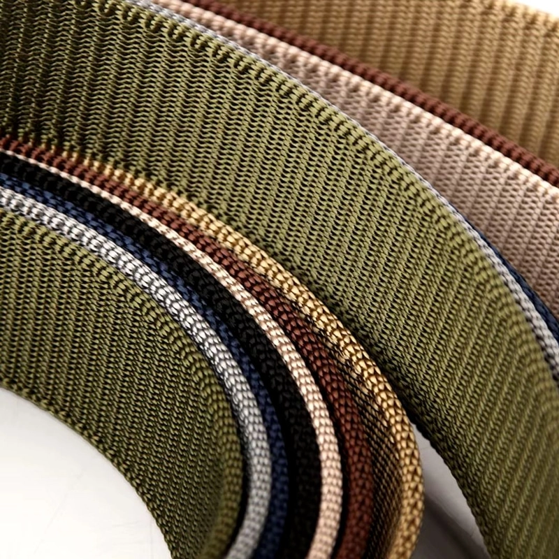 Product image KAHASIL - Ikat Pinggang Sabuk Gesper Pria Nylon Kanvas Kepala Besi Panjang 120cm KHBELT045 all variant ABU